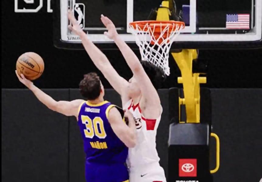 21分9篮板3助攻3盖帽!杨瀚森G联赛得分创新高 混音憾负南湾湖人